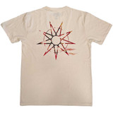 Slipknot 'The End, So Far' (Natural) Eco T-Shirt BACK