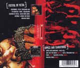 Anthrax 'Fistful of Metal & Armed and Dangerous' CD Back
