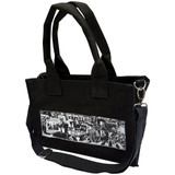 The Beatles 'Anthology' (Black) Zipped Tote Bag BACK