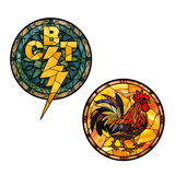 Blackberry Smoke 'Rattle, Ramble & Roll' Sticker Set