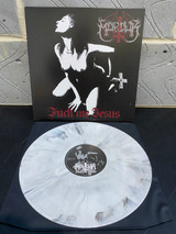Marduk 'Fuck Me Jesus' LP Grey White Black Marbled Vinyl