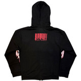 Slipknot 'Spit It Out' (Black) Zip Up Eco Hoodie BACK