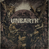 Unearth 'The Wretched; The Ruinous' LP Transparent Red Vinyl Front