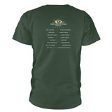 U2 'Joshua Tree Logo 2017' (Green) T-Shirt BACK