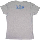 The Beatles 'Vintage Ob La Di' (Grey) Womens Fitted T-Shirt BACK