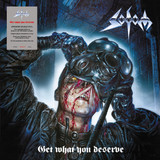 Sodom 'Get What You Deserve' 2LP Milky Clear Vinyl