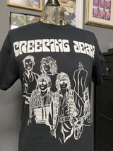 Creeping Jean 'The Clothes Shop Outline' (Black) T-Shirt