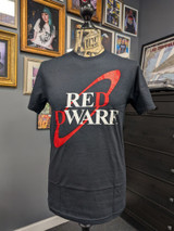 Red Dwarf 'Logo' (Black) T-Shirt Mannequin