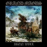 Grand Magus 'Iron Will' LP Ice Blue Vinyl