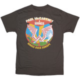 Paul McCartney 'Wings Over Europe' (Grey) T-Shirt