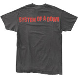System of a Down 'Toxicity Stack' (Grey) T-Shirt