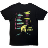 The Cure 'Beach Party Tour '86' (Black) Carbon T-Shirt