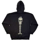 Sum 41 'Tour '24 PT.2 Pocket Logo & Skull' (Black) Zip Up Hoodie