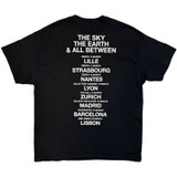 Architects 'The Sky The Earth And All Between EU Tour March 25' (Black) Ex-Tour T-Shirt