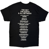 Architects 'The Sky The Earth And All EU Tour October 25' (Black) Ex-Tour T-Shirt