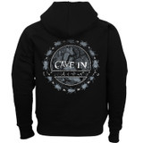 Cave In 'Until Your Heart Stops Reissue' (Black) Zip Up Hoodie - US Import