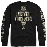 Incantation 'Unholy Deification' (Black) Long Sleeve Shirt - US Import