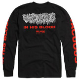 Vacuous 'In His Blood' (Black) Long Sleeve Shirt - US Import