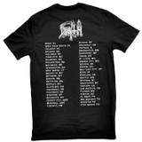 Death 'Spiritual Healing North American Tour - 1990' (Black) T-Shirt - US Import