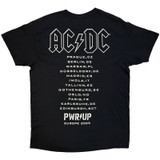 AC/DC 'Angus Putland EU Tour '25' (Black) T-Shirt