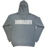 Soundgarden 'Circle Logo' (Blue) Unplugged Pull Over Hoodie