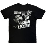 Weekly World News 'Jumbo Bat Boy' (Black) T-Shirt