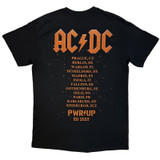 AC/DC 'Bell Lightning EU Tour '25' (Black) T-Shirt