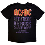 AC/DC 'Let There Be Rock Dusseldorf EU Tour '25' (Black) T-Shirt