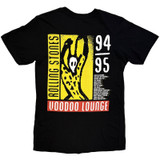 The Rolling Stones 'Live Voodoo Lounge Tongue' (Black) T-Shirt
