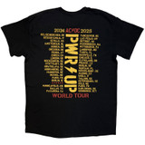 AC/DC 'PWR-UP Logo World Tour '24-'25' (Black) T-Shirt