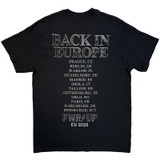 AC/DC 'Back In Black EU Tour '25' (Black) T-Shirt