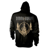 Dimmu Borgir 'Grand Serpent Rising' (Black) Zip Up Hoodie Back