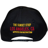 Guns N' Roses 'Sunset Strip '87' (Black) Baseball Cap