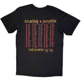 The Smashing Pumpkins 'Rock Invasion' (Black) Carbon T-Shirt