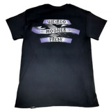 SLF 'Weirdo Mosher Freak Amethyst' (Black) T-Shirt Back