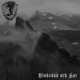 Jordfast 'Blodsdad och hor' LP Black Vinyl Front