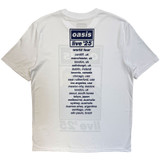 Oasis 'Colour Photo Live '25 World Tour' (White) T-Shirt