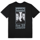 Oasis 'London 27 Sept Event' (Black) T-Shirt