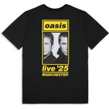 Oasis 'Manchester 20 July Event' (Black) T-Shirt