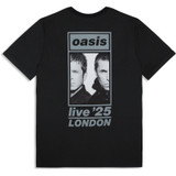 Oasis 'London 2 Aug Event' (Black) T-Shirt