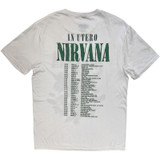 Nirvana 'In Utero Green' (White) T-Shirt