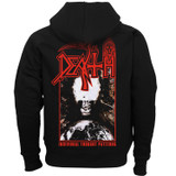 Death 'Individual Thought Patterns v1' (Black) Zip Up Hoodie - US Import