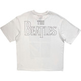 The Beatles 'Four Portrait Wash' (White) Unplugged T-Shirt