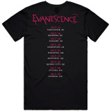 Evanescence 'Canada Tour '24 Photo' (Black) T-Shirt