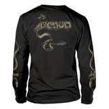 Venom 'Welcome To Hell Serpent' (Black) Long Sleeve Shirt Back