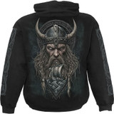 Spiral 'Viking Norseman' (Black) Pull Over Hoodie