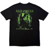 Bad Omens 'Green Angel' (Black) T-Shirt