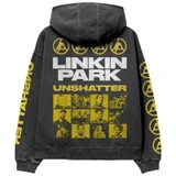 Linkin Park 'Unshatter' (Charcoal Grey) Pull Over Hoodie