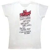 Monty Python 'LIVE At City Centre' (White) Womens Fitted T-Shirt