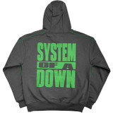 System of a Down 'Warsaw Event Tour '26' (Grey) Pull Over Hoodie